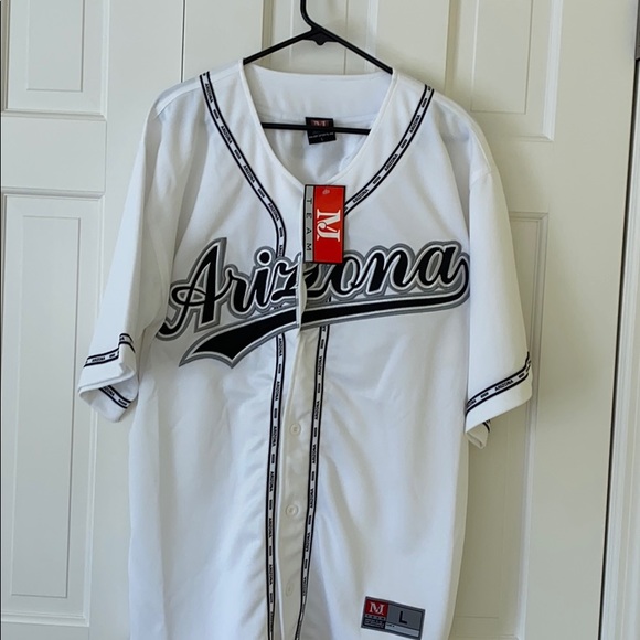 major sports inc. Other - NWT. Arizona white and black  sports jersey.
